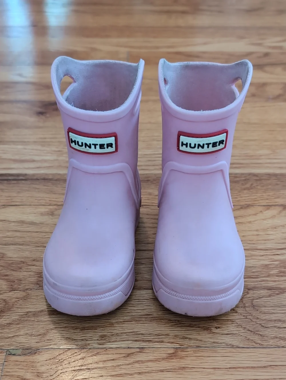 Hunter Kids Pink Georgey Rain Boots